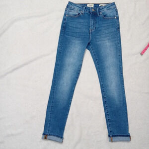 Simple Society EUC Eco-Friendly High Rise Straight Stretch Jeans size 1/25